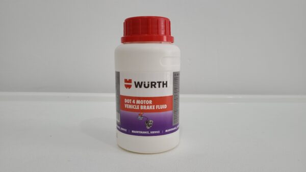 Wurth Dot 4 Motor Vehicle Brake Fluid 250mL