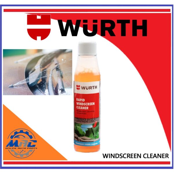 Wurth Windscreen Rapid Cleaner 32ml